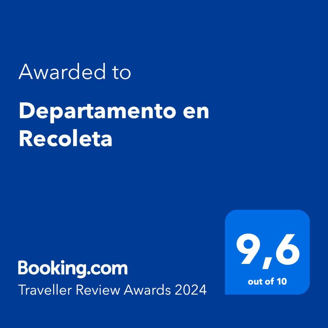 Departamento En Recoleta Leilighet Buenos Aires Eksteriør bilde
